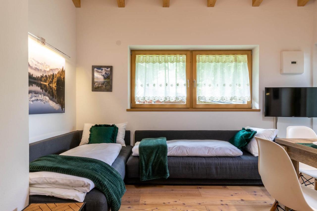 Alpine View Plan De Corones Apartment Sorafurcia Bagian luar foto